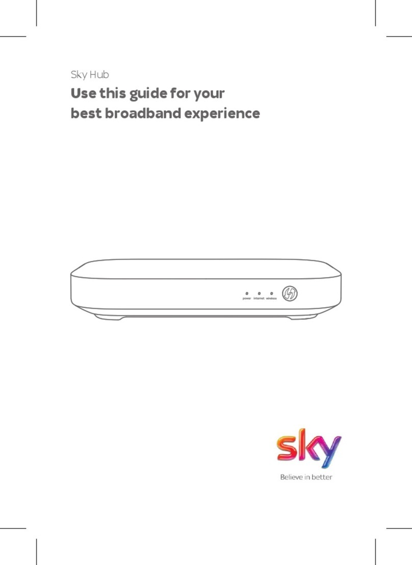 Sky Hub manual