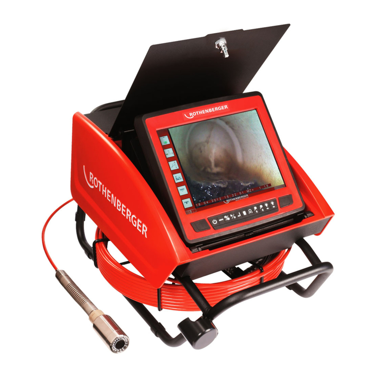 Rothenberger ROCAM 3 Multimedia Use and care manual