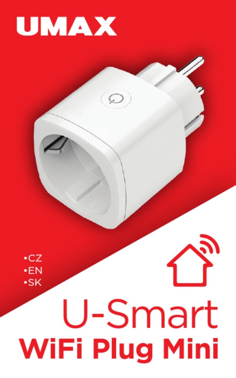 UMAX Technologies U-Smart WiFi Plug Mini User manual