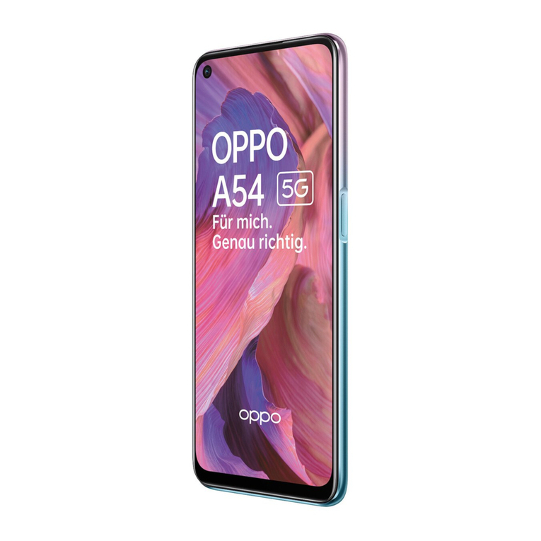 Oppo A54 5G quick start guide