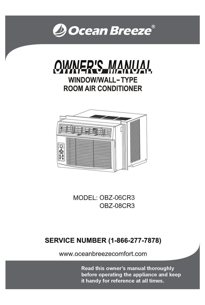 Ocean Breeze OBZ-06CR3 User manual