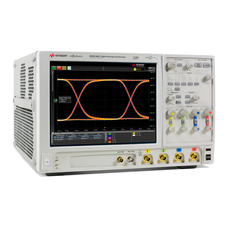 Keysight Technologies Infiniium 90000A Series User's quick start guide Keysight Technologies Infiniium 90000A Series User's quick start guide