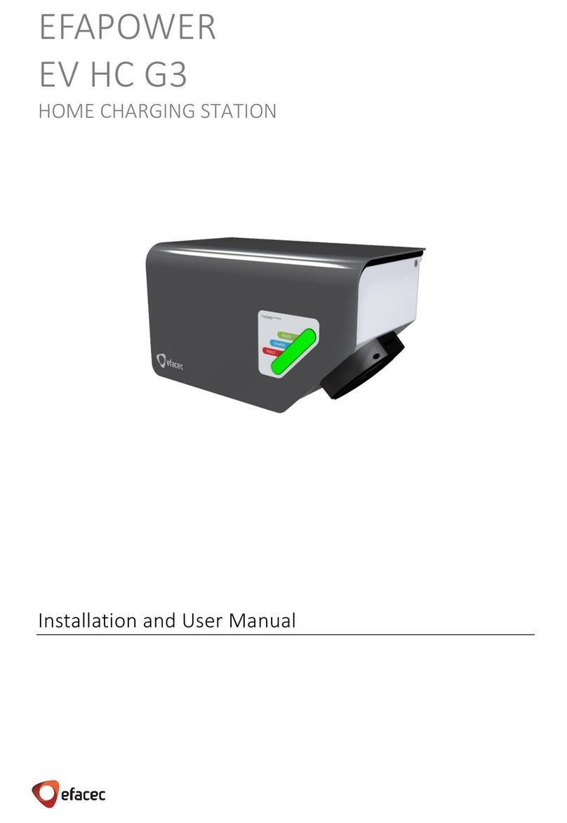 efacec EFAPOWER EV HC G3 User manual