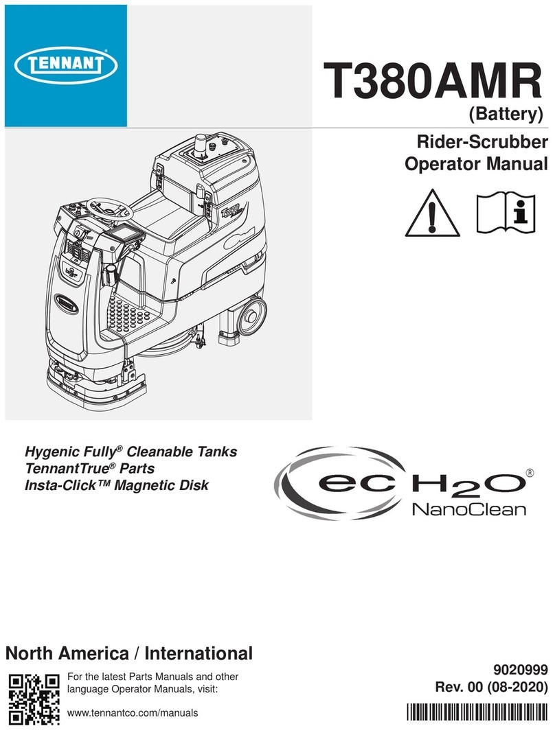 Tennant T380AMR Operator's manual