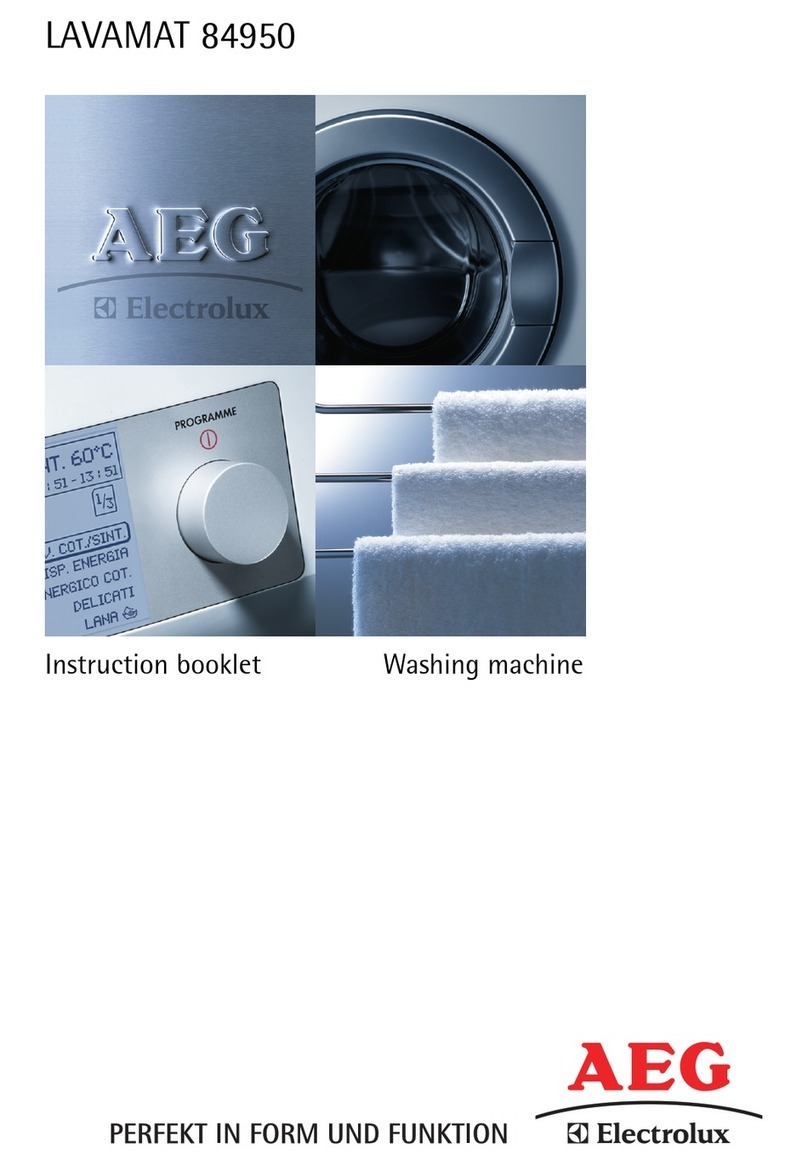 AEG LAVAMAT 84950 User manual AEG LAVAMAT 84950 User manual