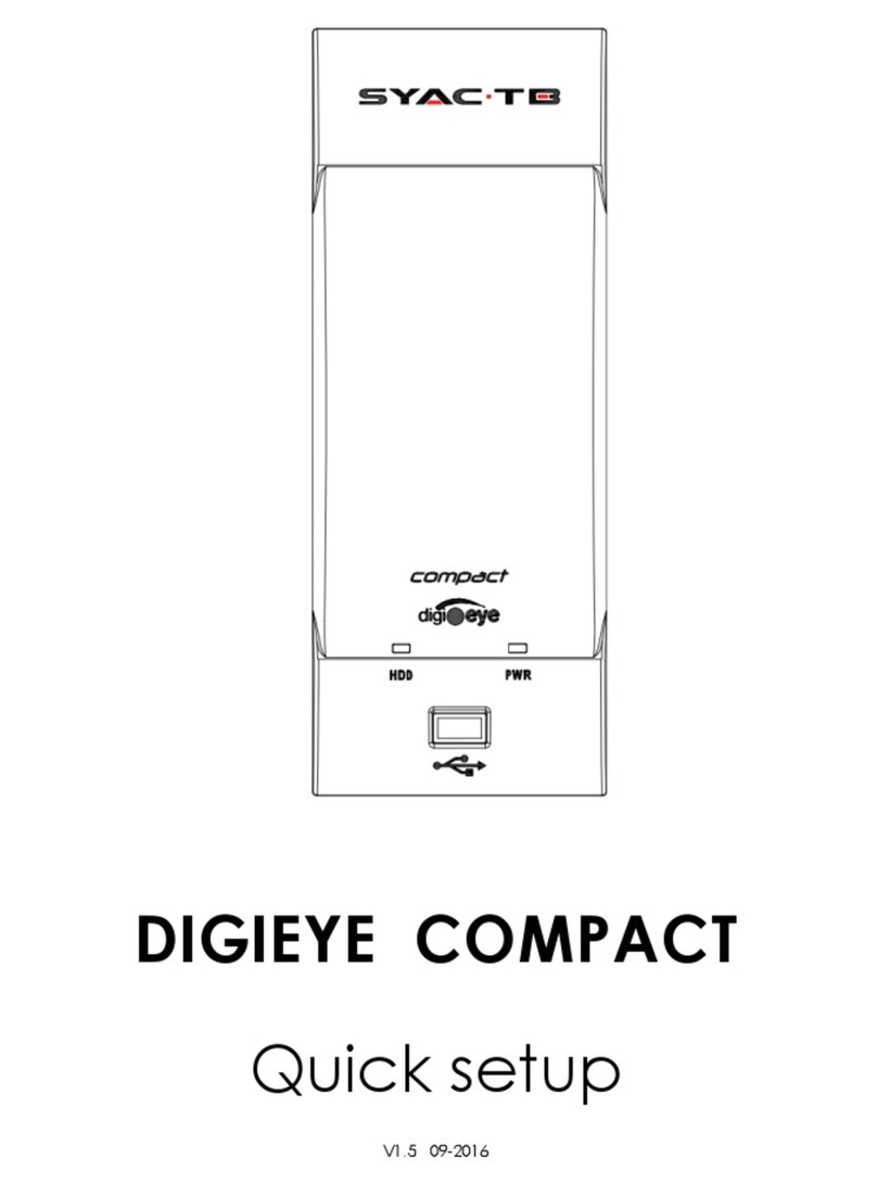 SYAC-TB DIGIEYE COMPACT Quick setup