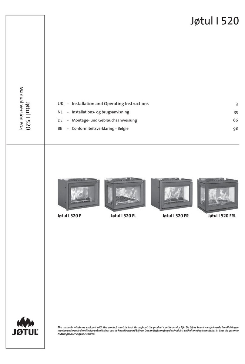 Jøtul 520 Series User manual
