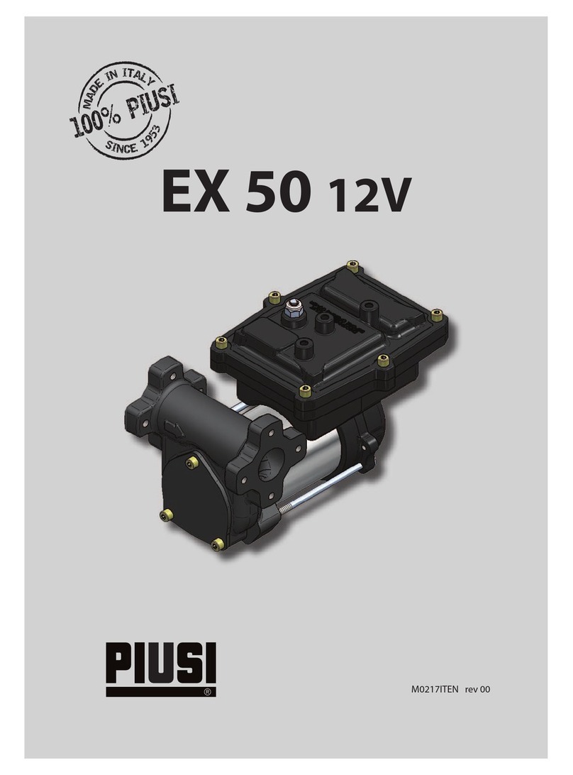 Piusi EX 50 12V User manual