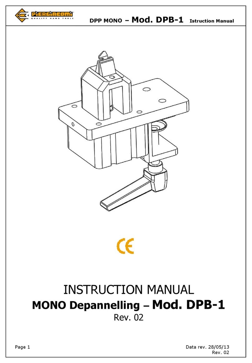 Piergiacomi DPB-1 instruction manual