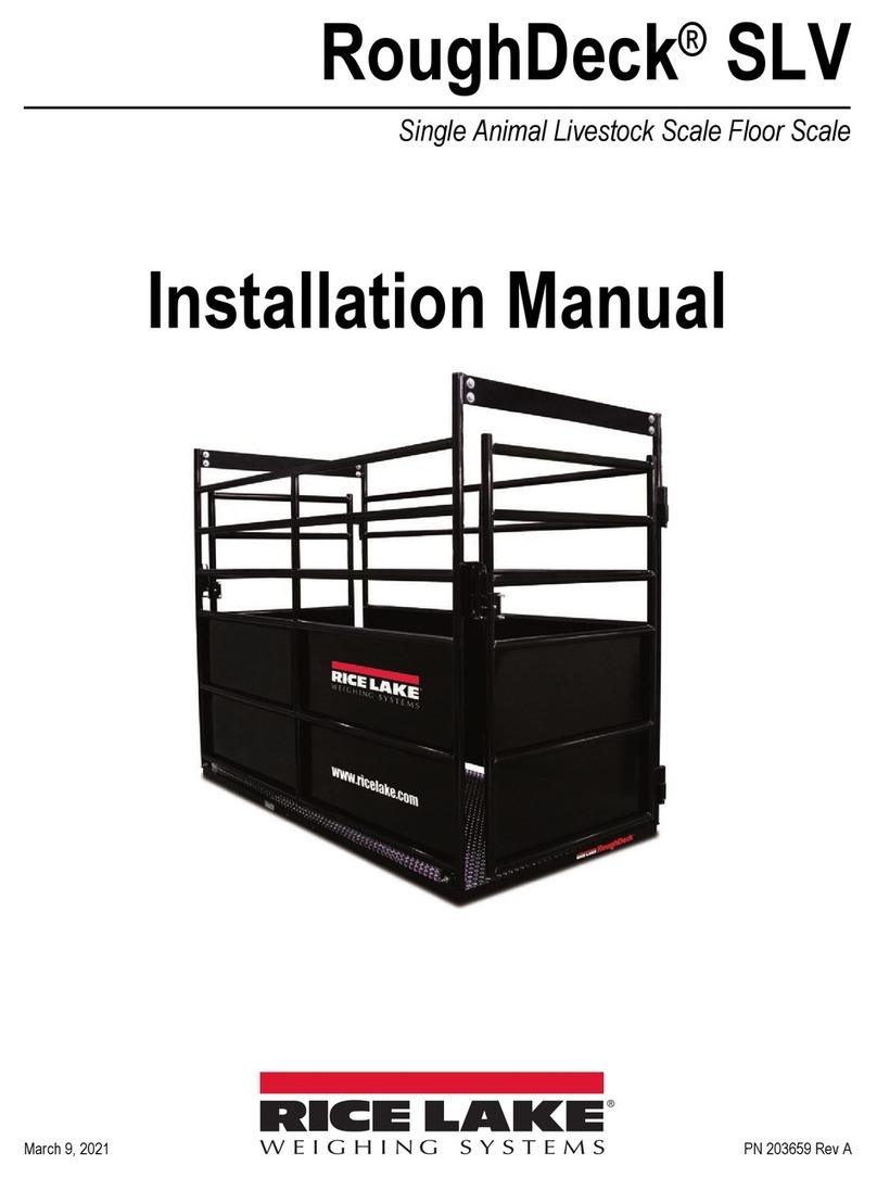 Rice Lake RoughDeck SLV installation manual