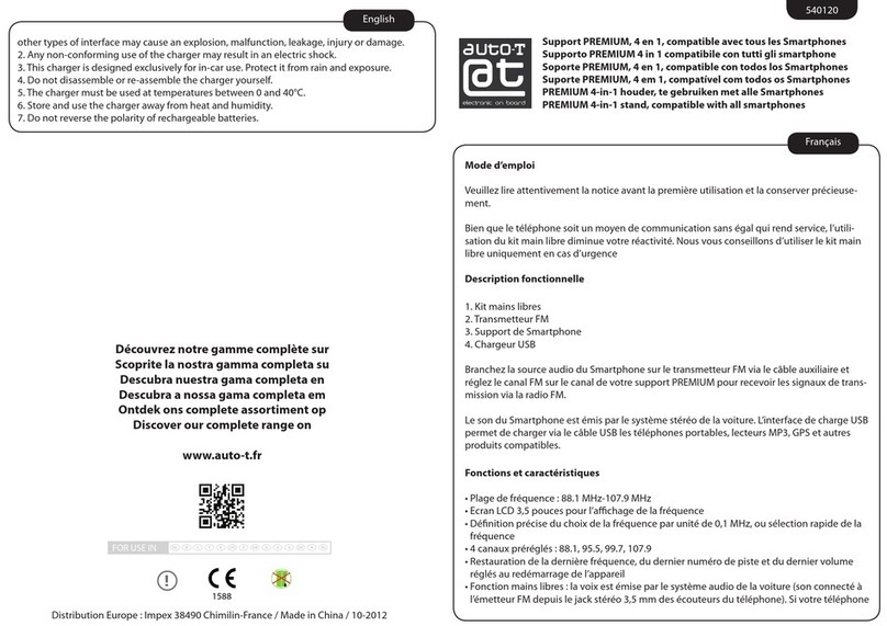 Auto-T 540120 User manual