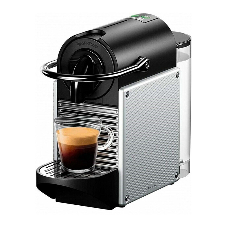 DeLonghi Nespresso Pixie EN124.S User manual