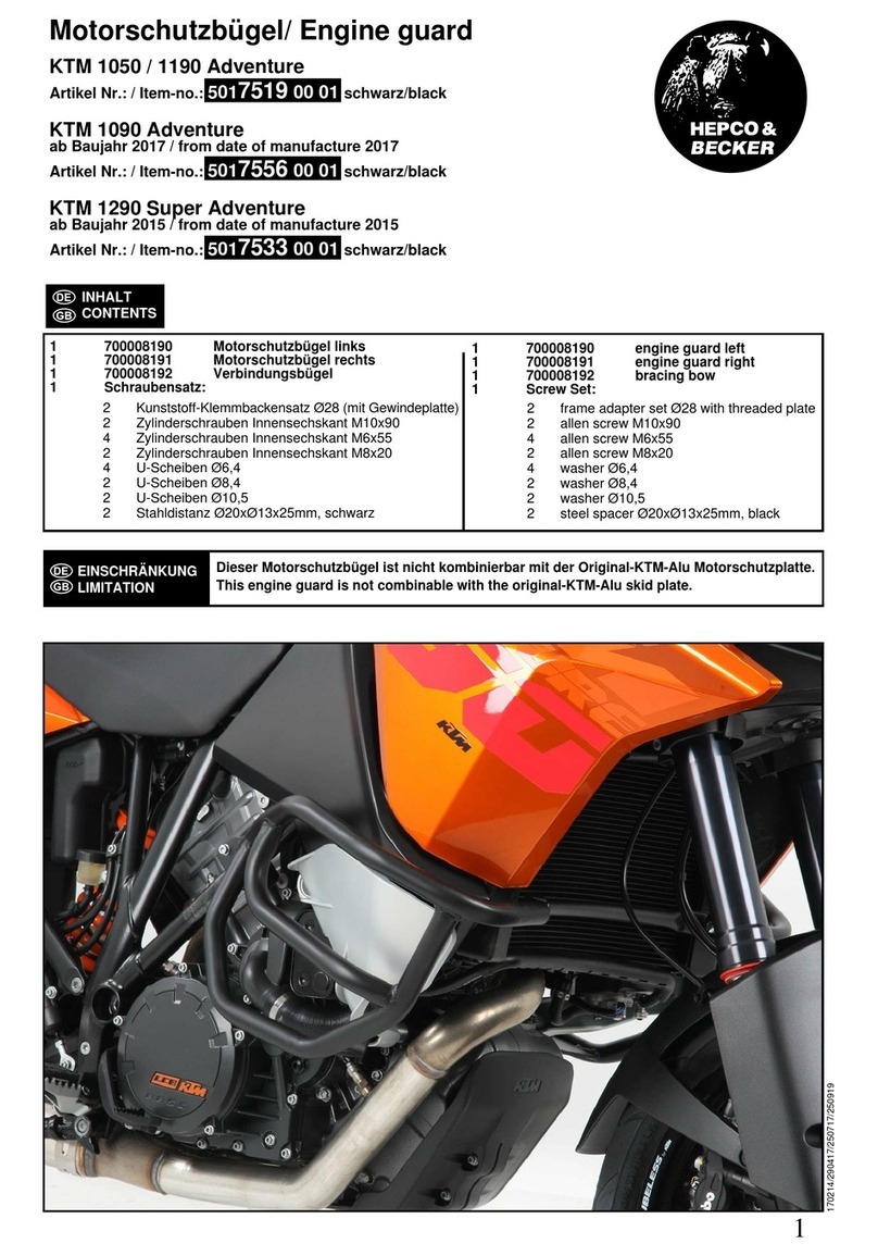 hepco & becker 5017519 00 01 quick start guide