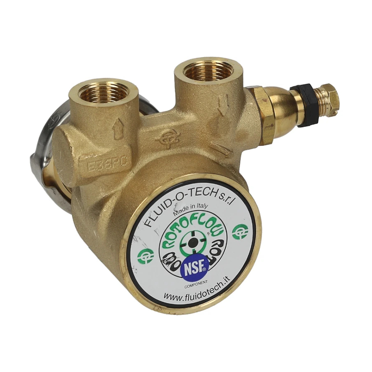 fluid-o-tech ROTOFLOW User manual