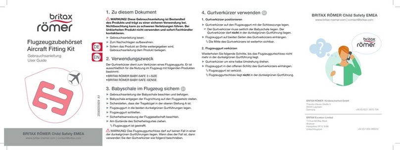 BRITAX RÖMER BABY-SAFE 3 i-SIZE user guide