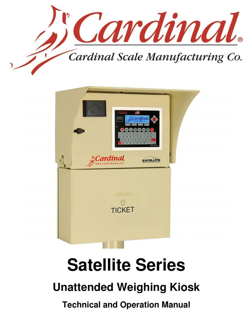 Cardinal Satellite Series Technical And Operating Manual