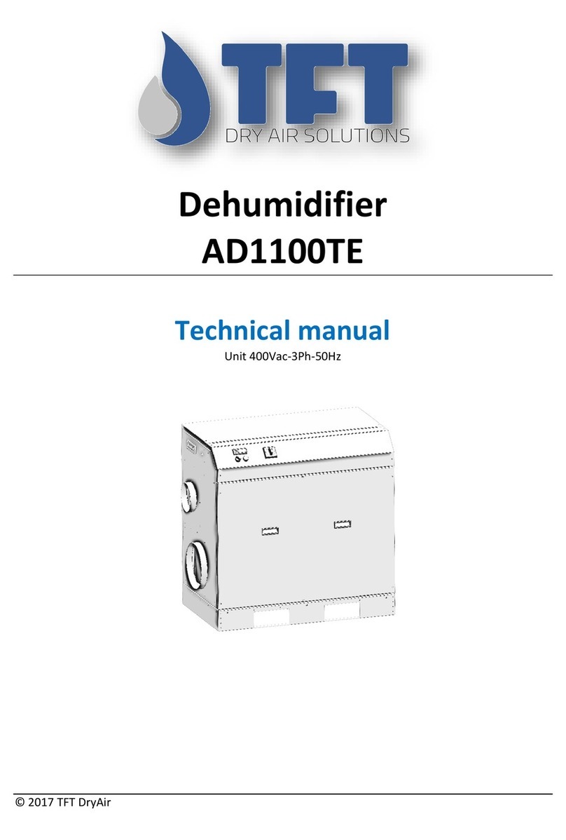 TFT AD1100TE Technical manual
