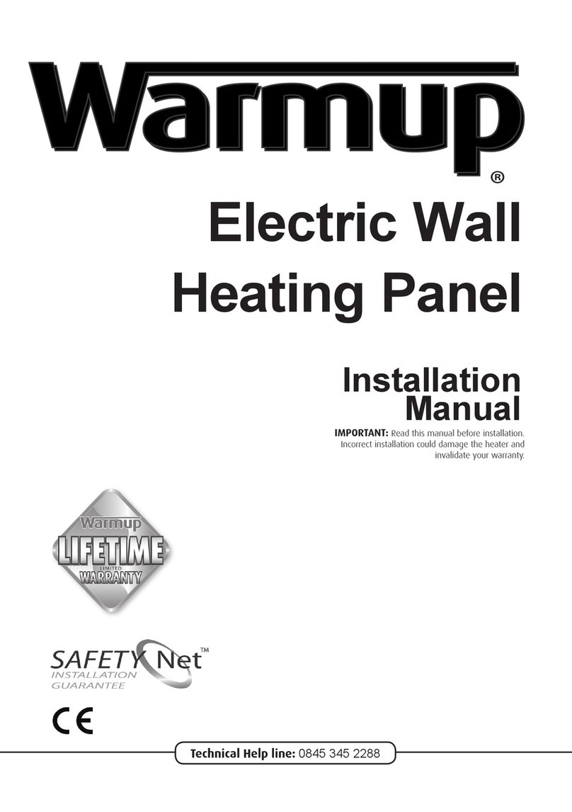 Warmup WHP1 installation manual