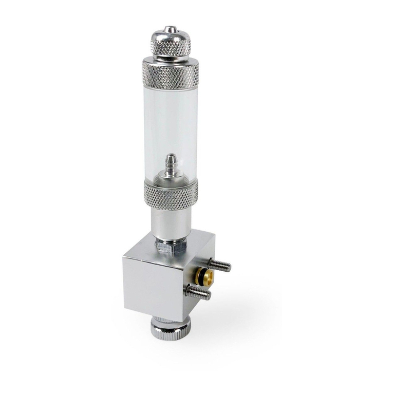 SR Aquaristik Dual Stage CO2 REGULATOR Assembly instruction guide SR Aquaristik Dual Stage CO2 REGULATOR Assembly instruction guide