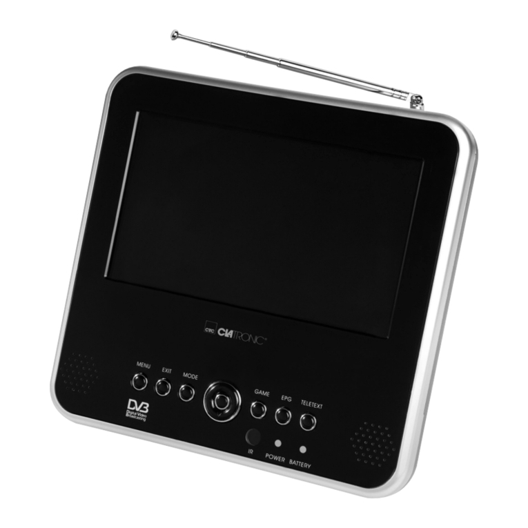 CTC Union Clatronic CTV 722 LCD DVB-T Technical specifications