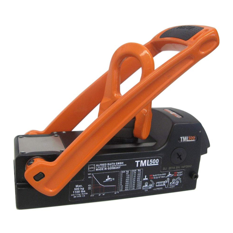 ALFRA TML 500 Operation manual ALFRA TML 500 Operation manual