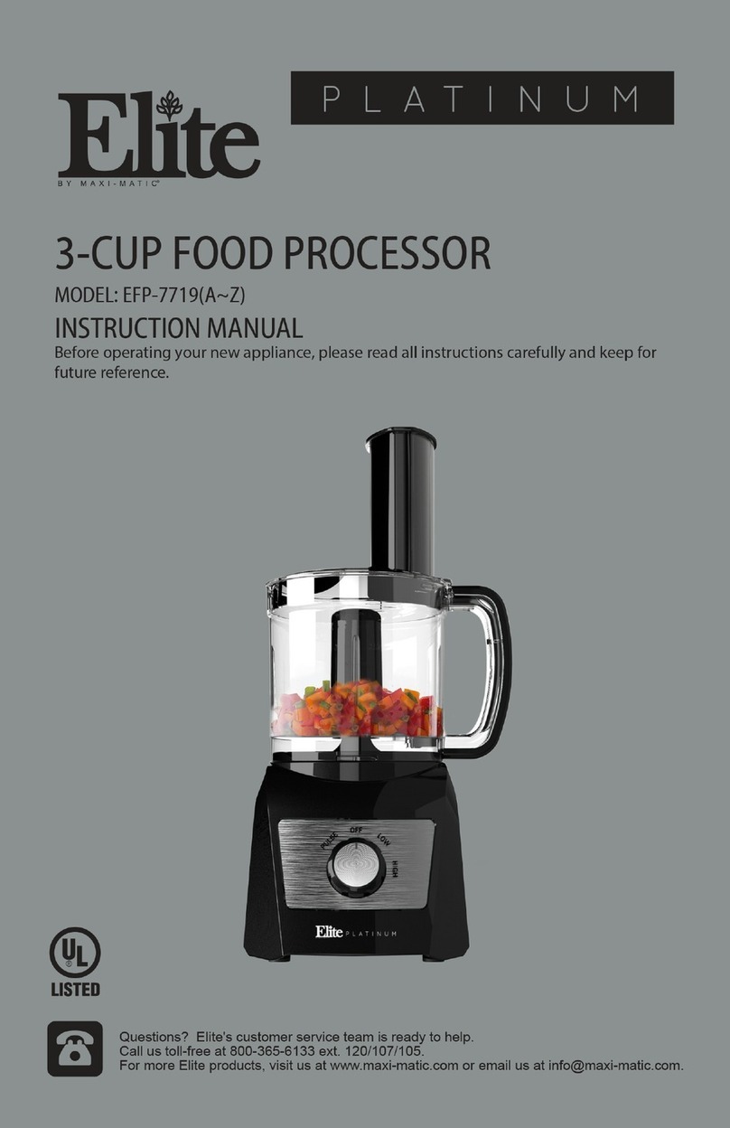 Elite Products EFP-7719 Series instruction manual