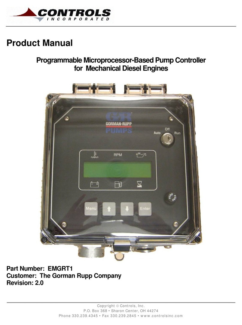 Controls EMGRT1 User manual
