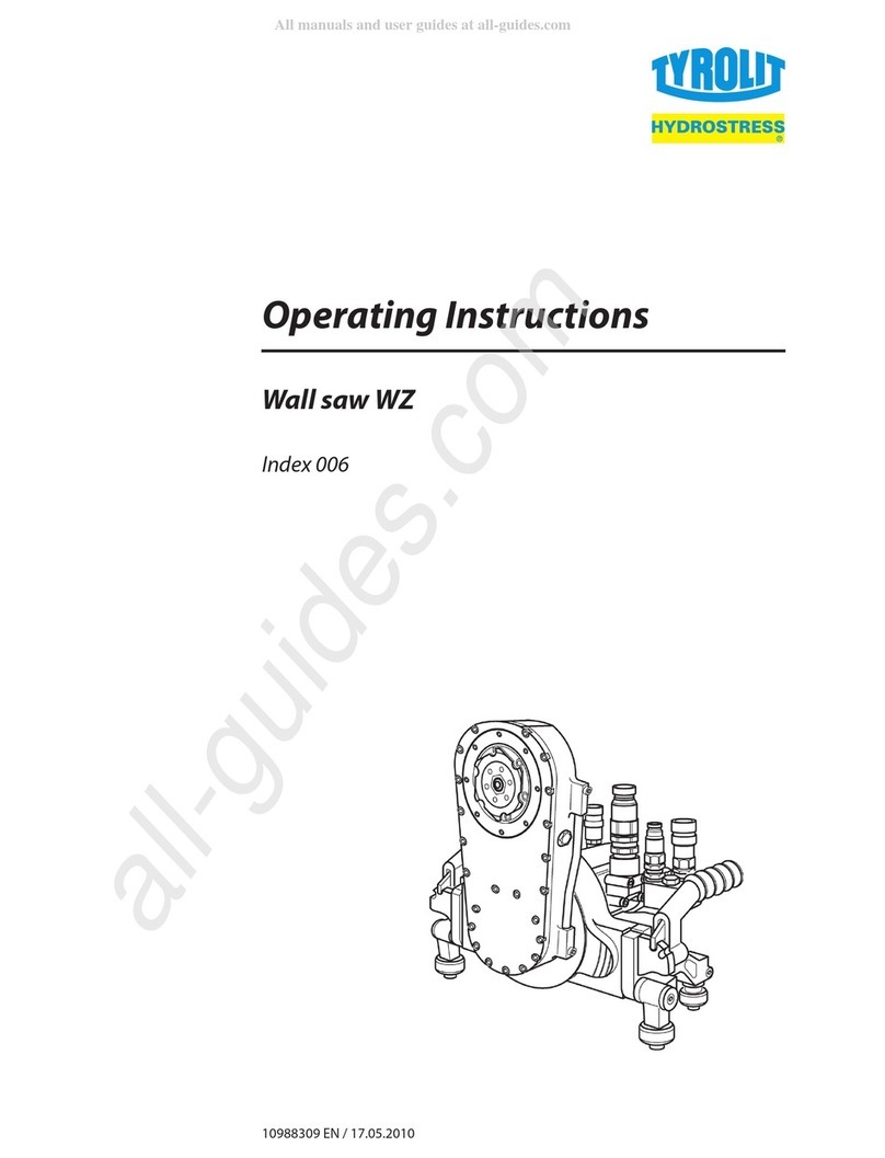 TYROLIT Hydrostress WZ operating instructions TYROLIT Hydrostress WZ operating instructions