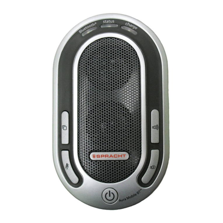 Spracht Aura Mobile BT MCP-2014 quick start guide Spracht Aura Mobile BT MCP-2014 quick start guide