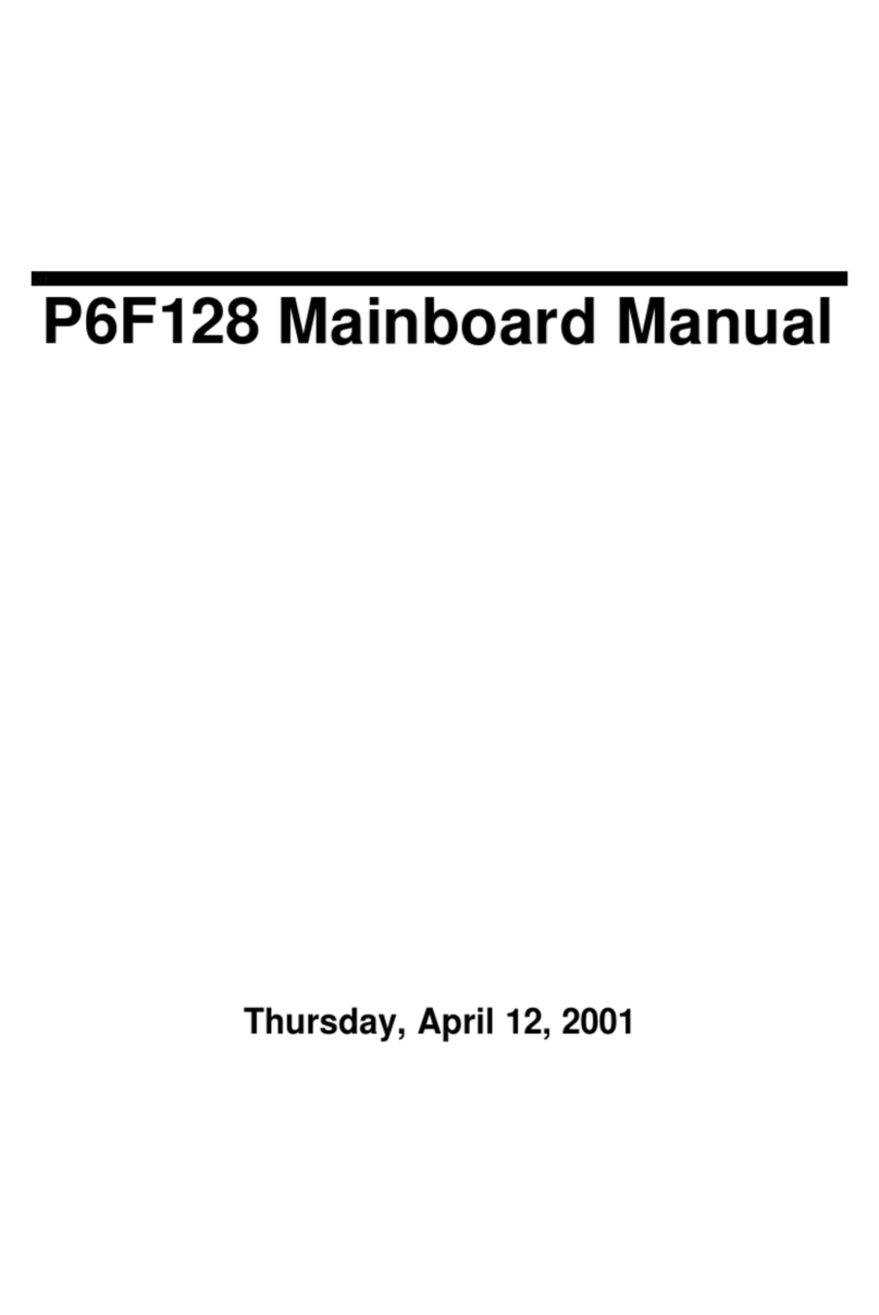 Freetech P6F128 User manual Freetech P6F128 User manual