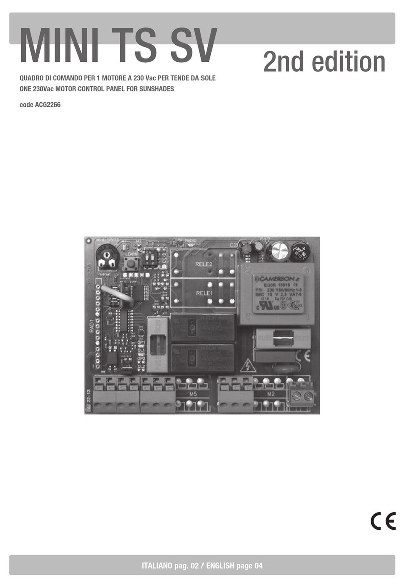 RIB MINI TS SV User manual