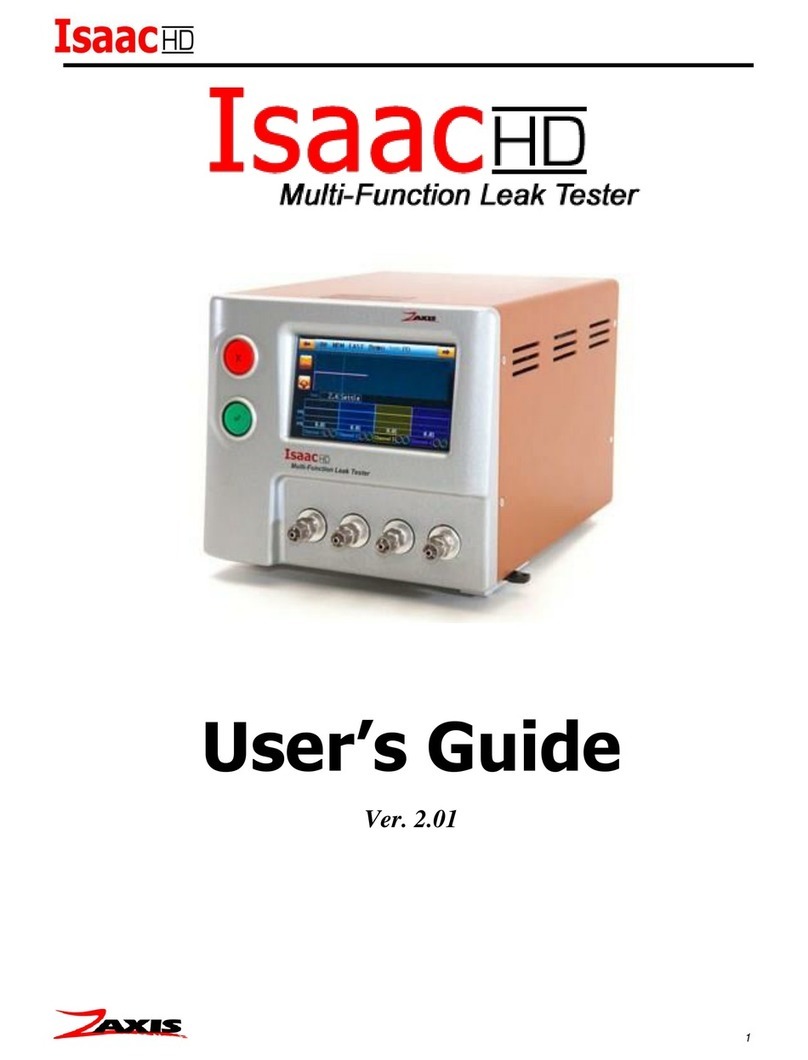 Zaxis Isaac HD user guide