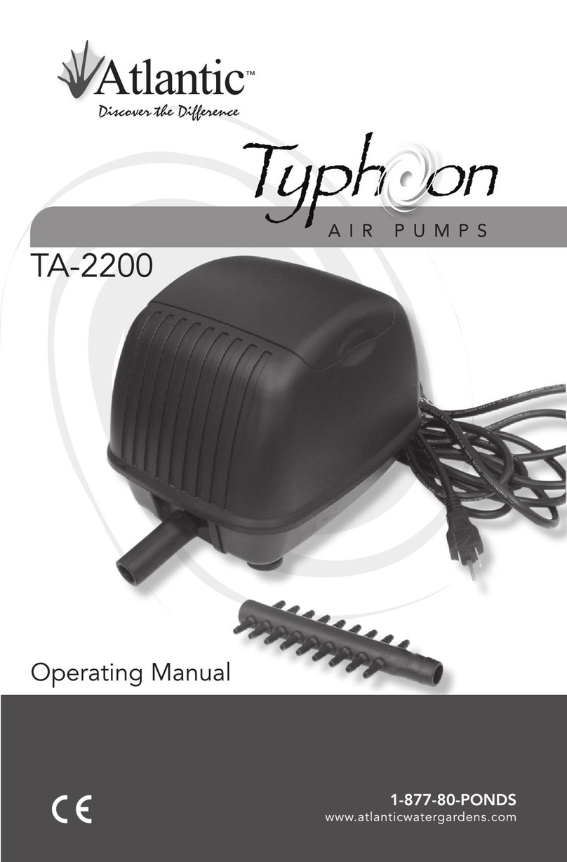 Atlantic Typhoon TA-2200 User manual