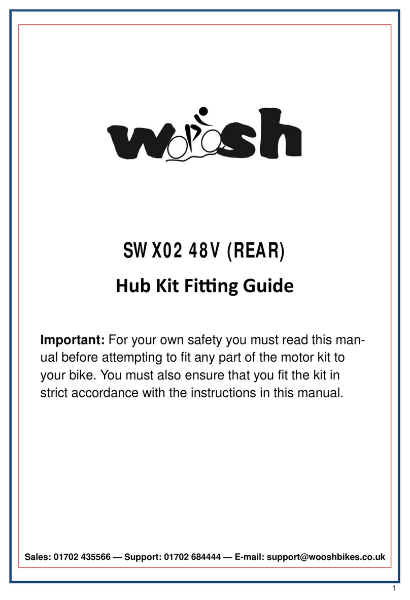 Woosh SWX02 48V Assembly instructions