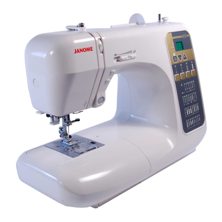 Janome 3022 instruction manual