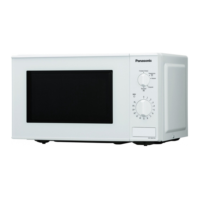 Panasonic NN-SM221W User manual