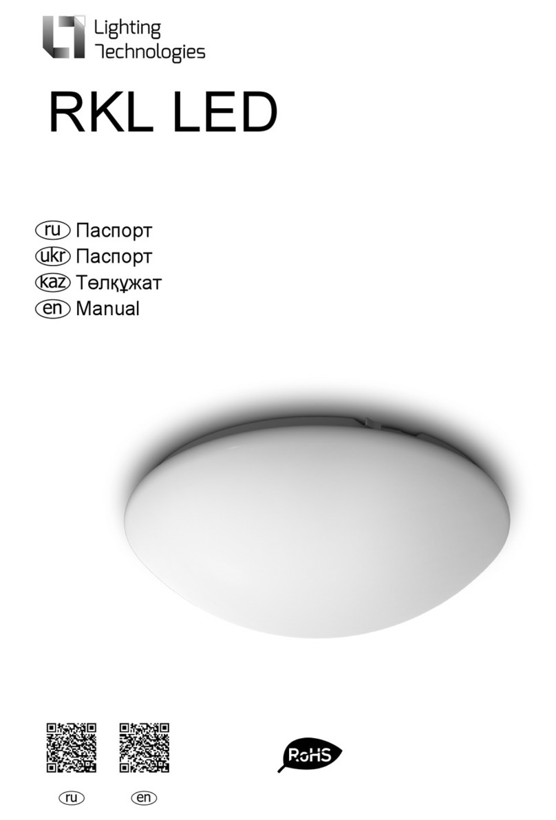 Lighting Technologies RKL LED 13 4000K User manual