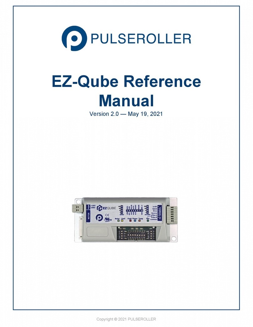 Pulseroller EZ-Qube-N Reference manual