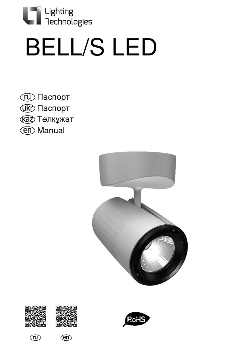 Lighting Technologies BELL/S LED 35 B D15 4000K manual