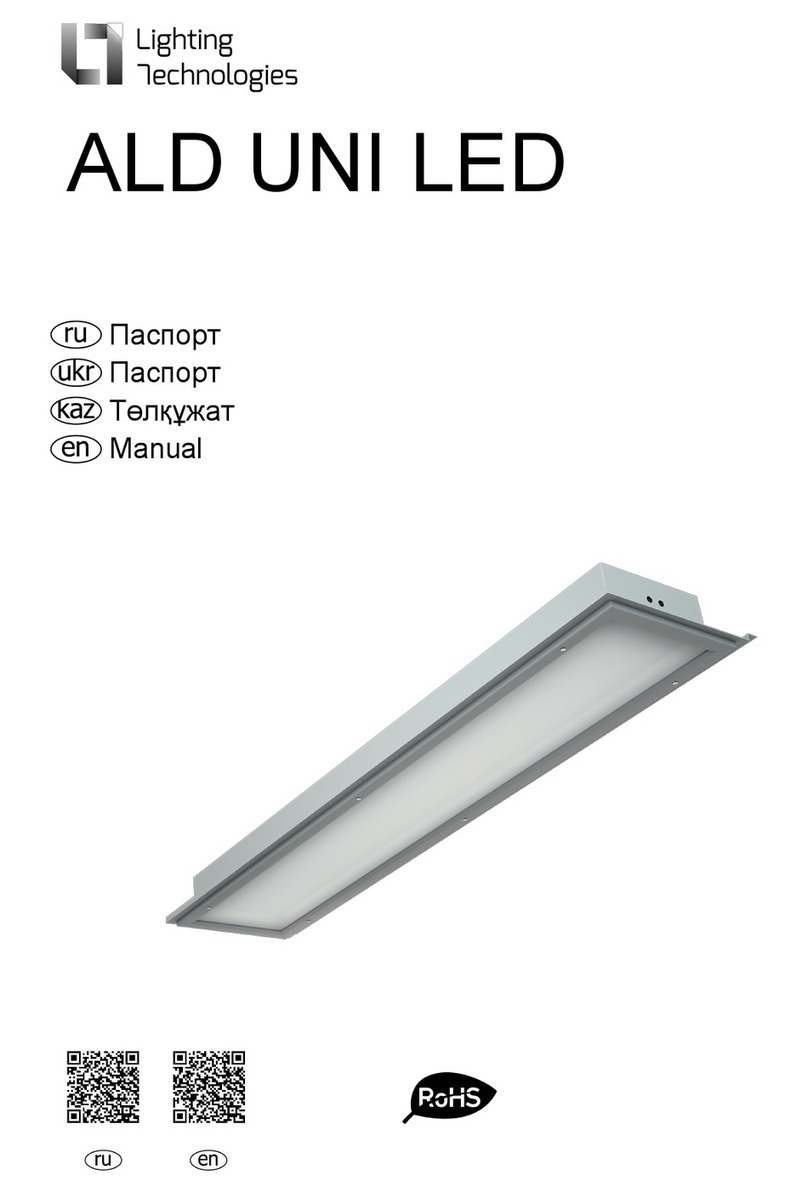 Lighting Technologies ALD UNI LED 1200 4000K User manual
