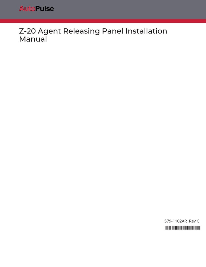 Ansul AUTOPULSE Z-20 installation manual