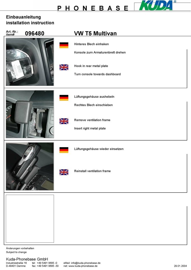 Kuda-Phonebase 096480 User manual