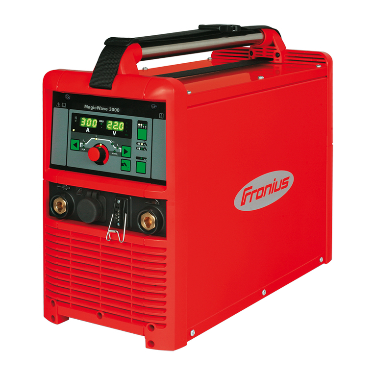 FRO­NIUS MagicWave 2600 User manual