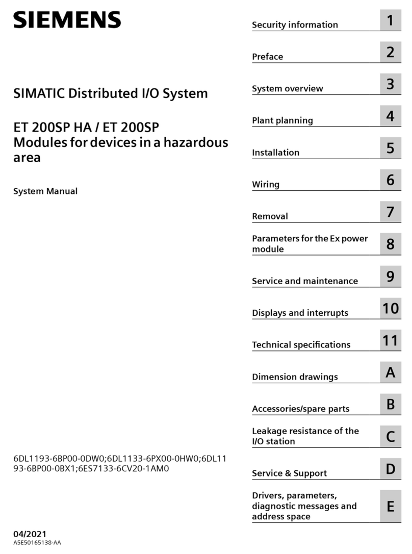 Siemens SIMATIC ET 200SP HA User guide