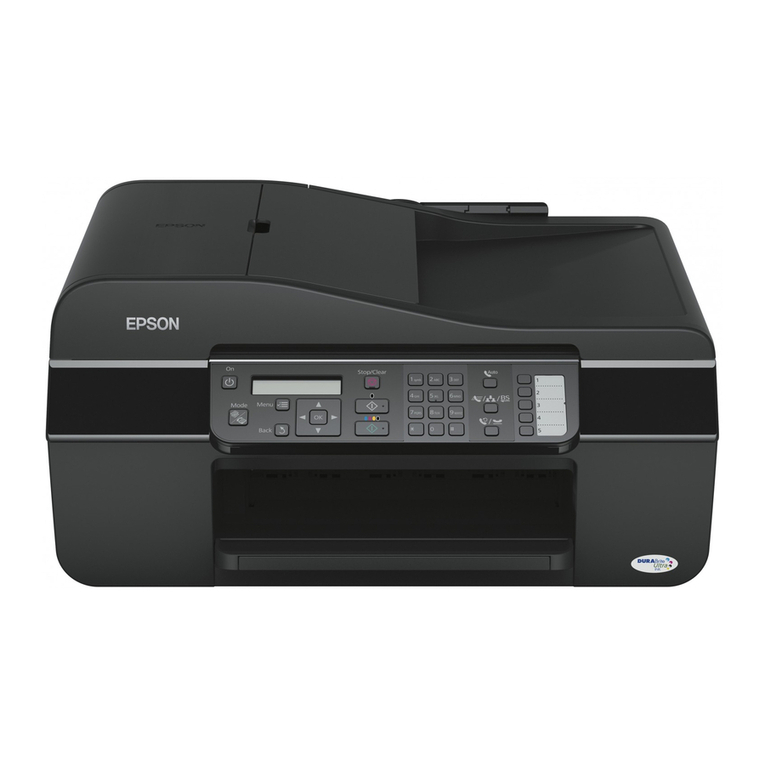 Epson Stylus Office BX300F Series Assembly instructions