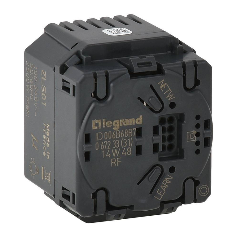 LEGRAND 0 672 33 User manual