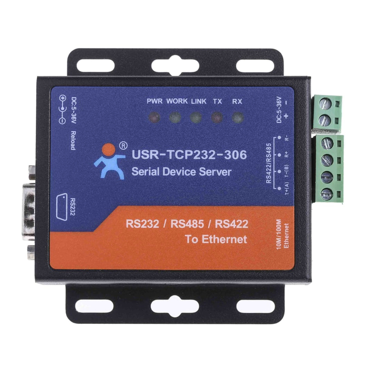 ELC USR-TCP232-306 quick start guide