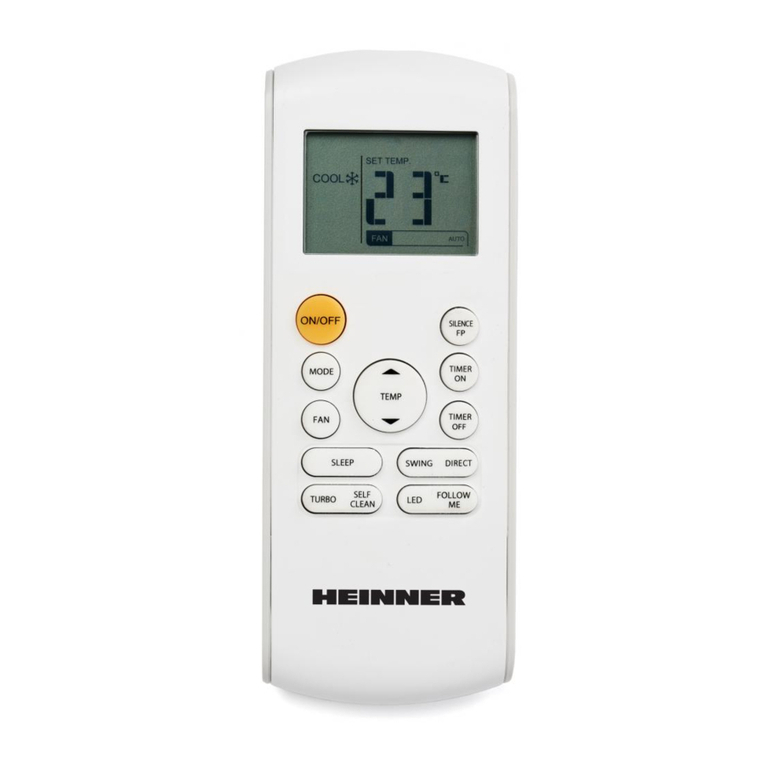 Heinner HAC-CR09WHN User manual