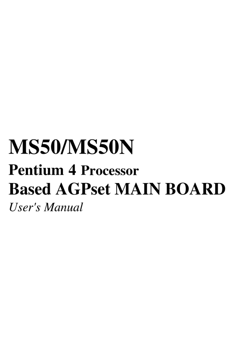 Shuttle Spacewalker MS50 User manual