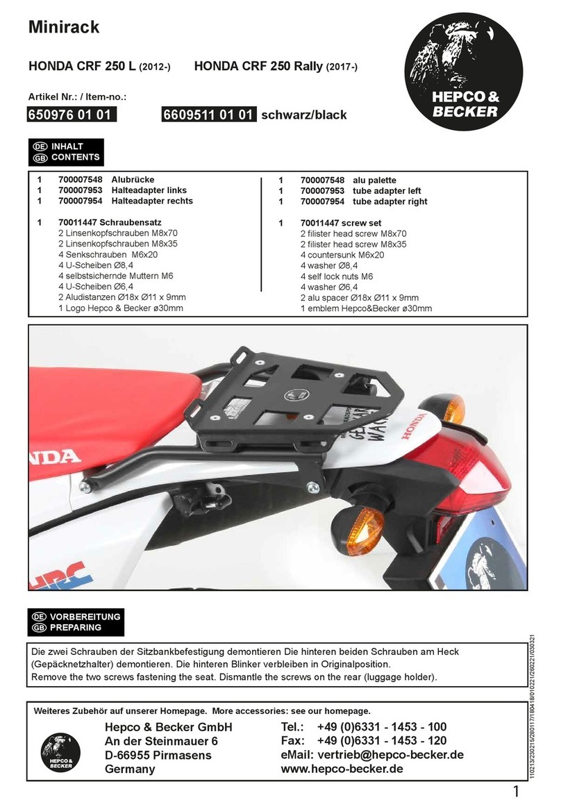 hepco & becker 650976 01 01 User manual hepco & becker 650976 01 01 User manual